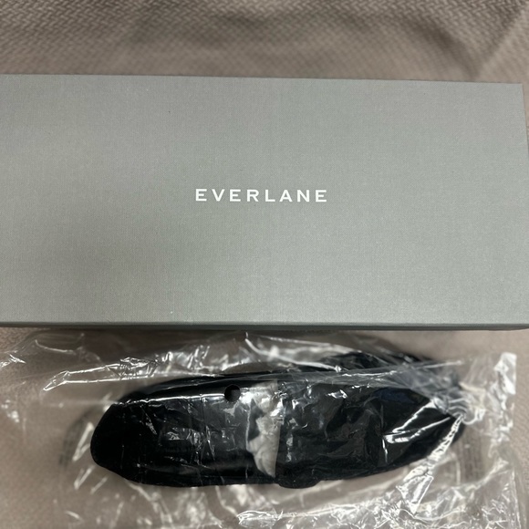 Everlane the Italian leather Day Glove black flats shoes size 8 - Picture 3 of 9